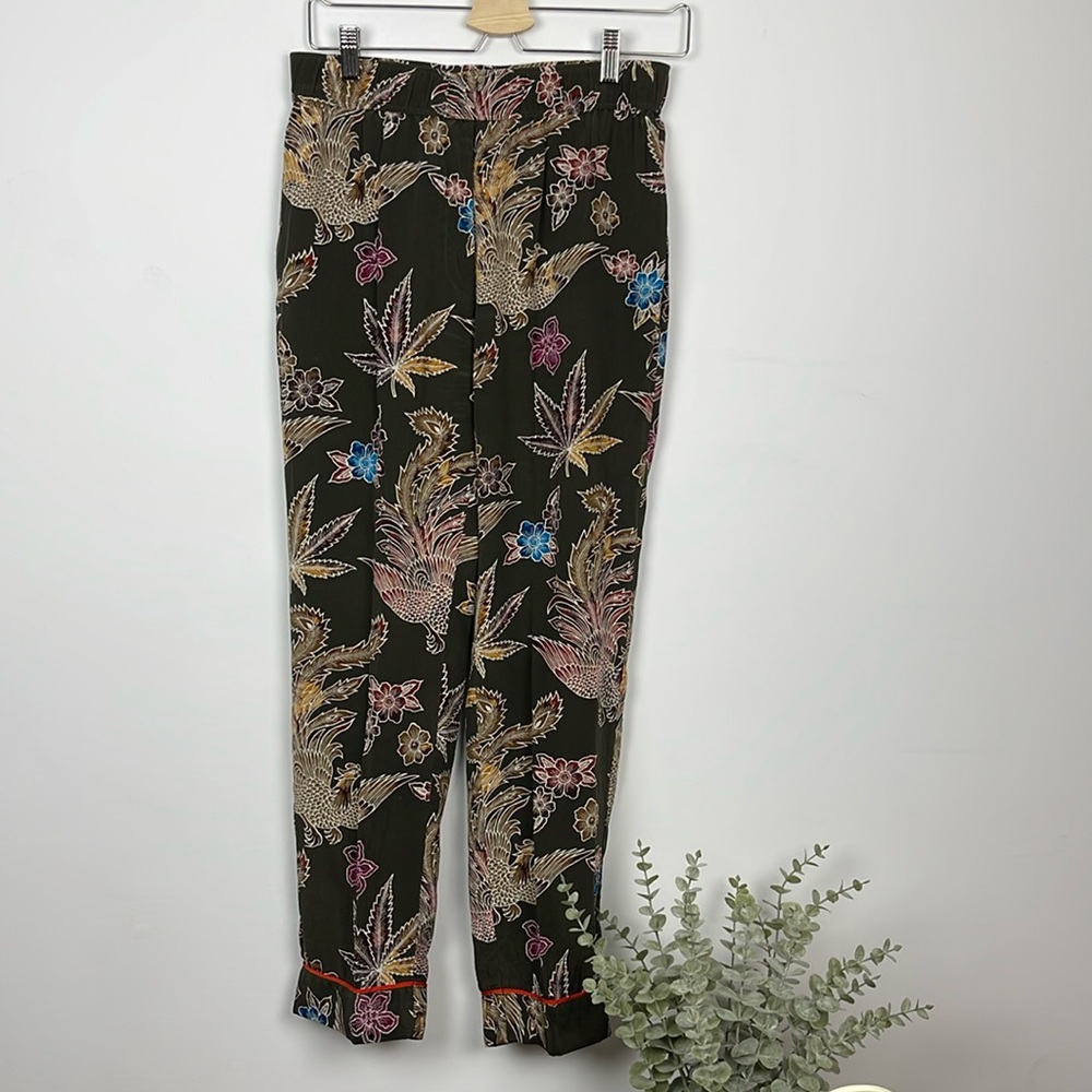 Sandro 100% Silk Pants